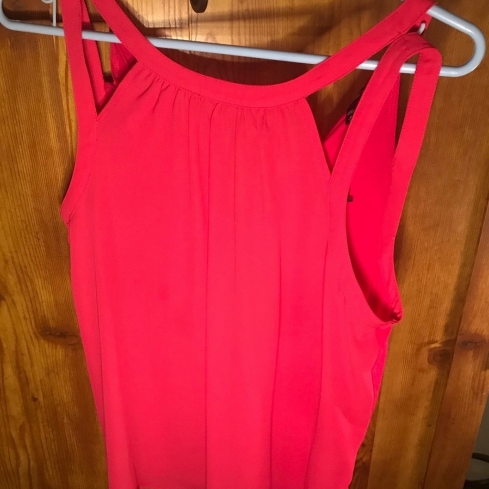 Express flowy chiffon tank top blouse